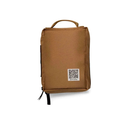 Best Snake Bite KIT in durable brown case with handle, compact and portable for outdoor emergencies.