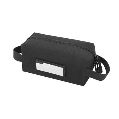 Compact Tactical Tool Bag with zipper closure, ID patch area, and side handle.