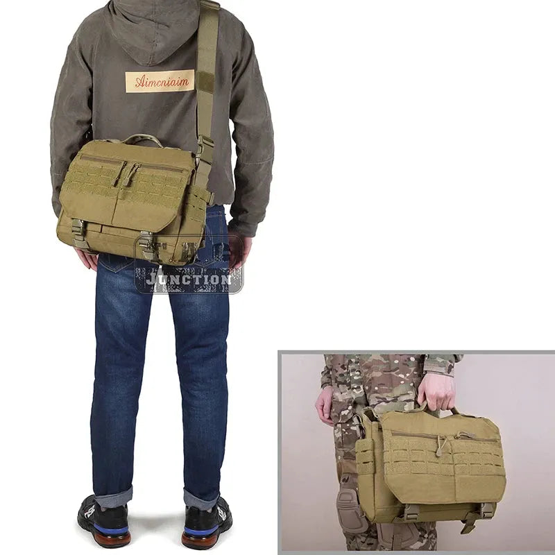Tactical Rush Messenger Bag | JustGoodKit