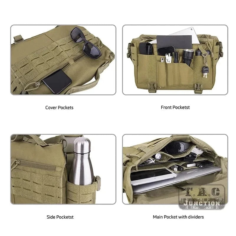 Tactical Rush Messenger Bag | JustGoodKit