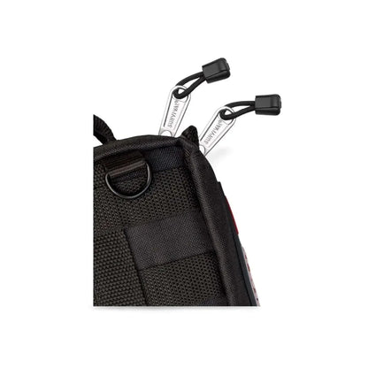 SURVIVAL Best Vehicle First Aid Kit with durable design and MOLLE system zippers for emergency preparedness.