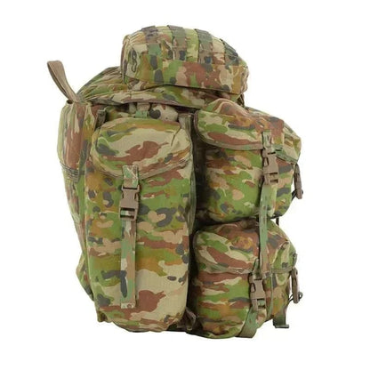ALICE Pack by Valhalla in Australian MultiCam with detachable pouches, durable military design.