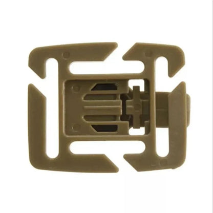 MOLLE Clip for Hydration Tube, PALS/MOLLE compatible, tangle-free design.