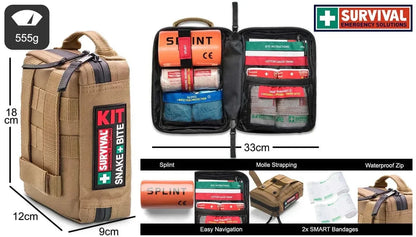 Best Snake Bite KIT with smart bandage technology, compact and durable design for outdoor emergencies.
