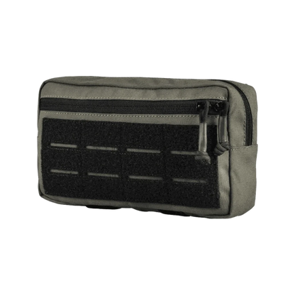 Tactical MOLLE pouch for EDC in durable 500D nylon with attachment system.