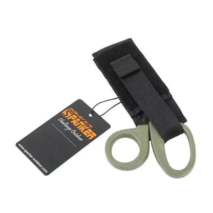 JustGoodKit Emergency First Aid & Survival Kits BLK / CHINA Molle Scissors Holster