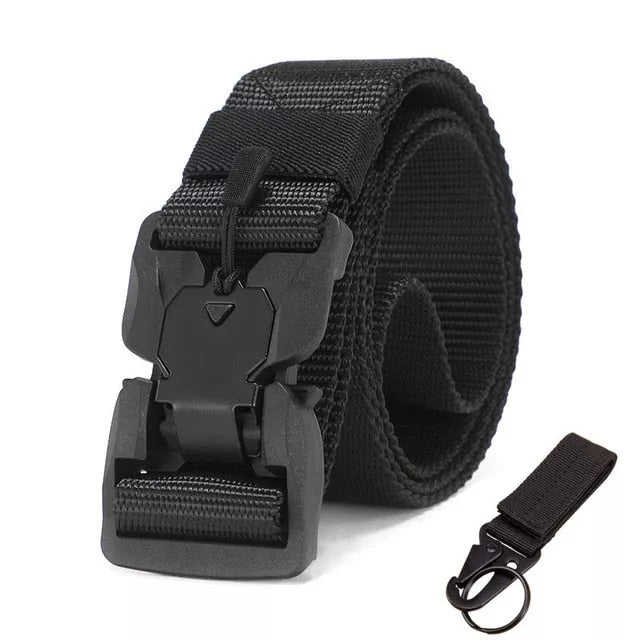 Nylon Tactical Style Belt for Everyday Wear JustGoodKit Nylon Tactical Style Belt for Everyday Wear Nylon Tactical Style Belt for Everyday Wear