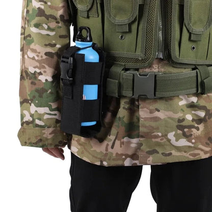 Water Bottle Holder for a pack or belt - Portable & Durable