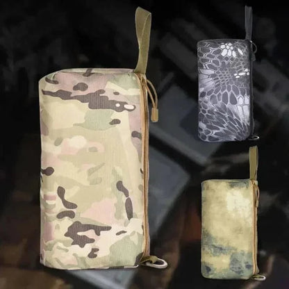 Camouflage EDC Organiser for everyday carry items in multiple colors.