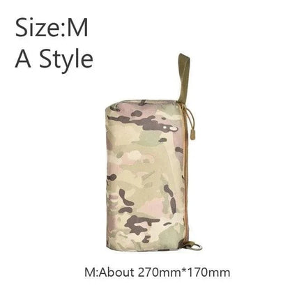 EDC Organiser in camouflage design, size M, ideal for everyday carry items.