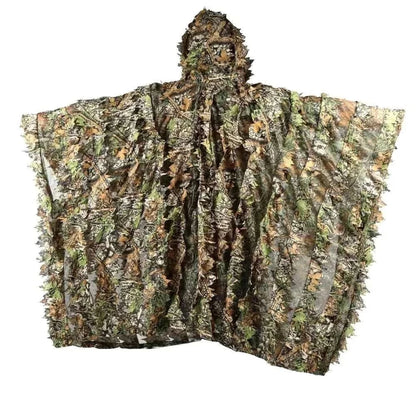 Camouflage Ghillie Suit for hunting and Airsoft with disruptive pattern.